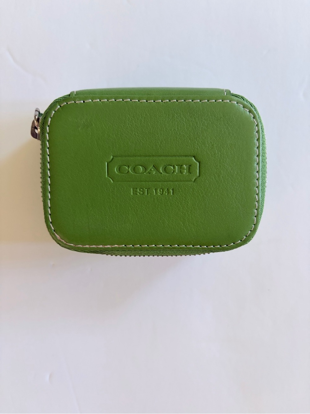 Vintage Coach leather travel case